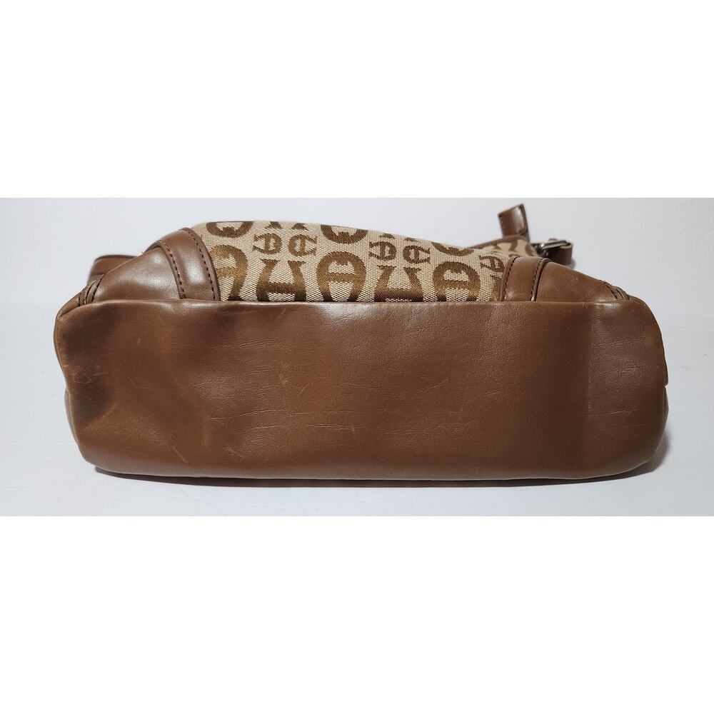 Vintage Etienne Aigner Canvas/Leather Monogram Logo Purse - Picture 6 of 7